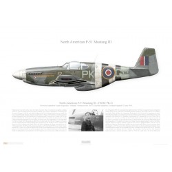 P-51 Mustang III - FB382 / PK-G - 1944
