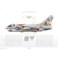 A-7E Corsair II VA-86 Sidewinders, AJ400 / 159292 / 1977
